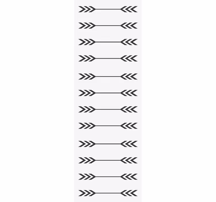 Minimalistiske pilemønstre personlig tapet - TenStickers