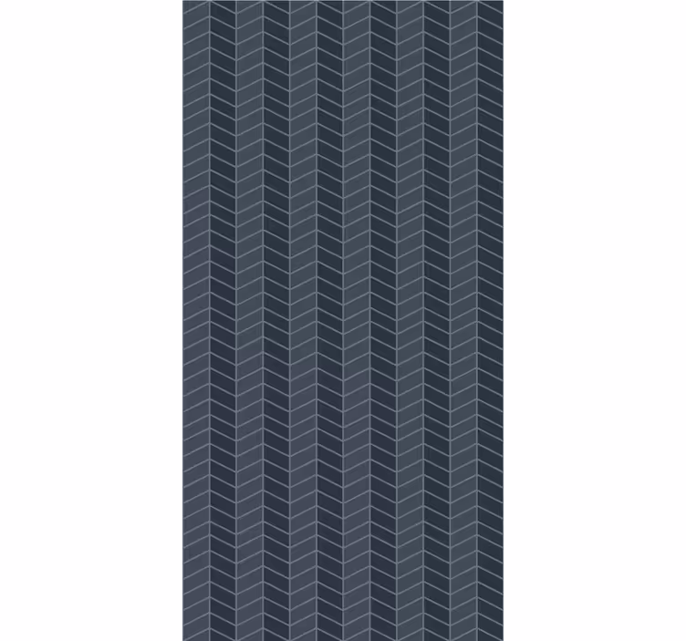Chevron mønster design Vertikal tapet - TenStickers