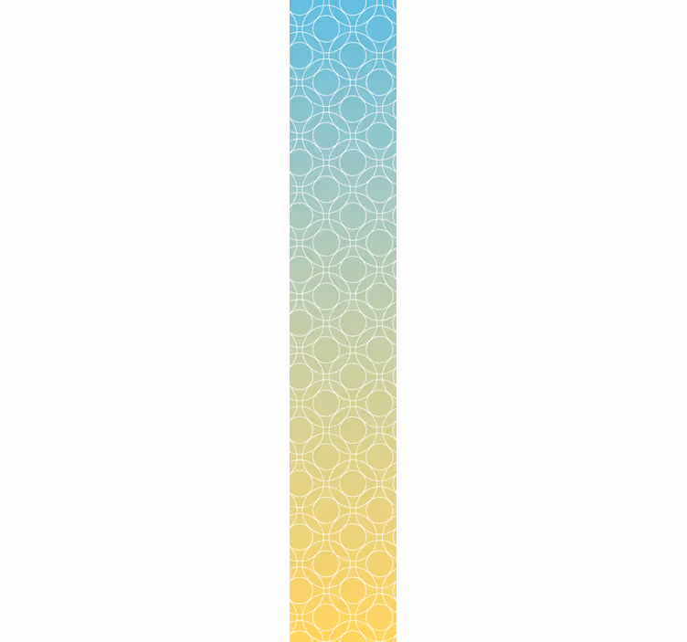 Geometrisk tapet med gradient mønster - TenStickers