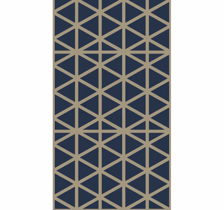 Elegant struktur geometrisk tapet - TenStickers