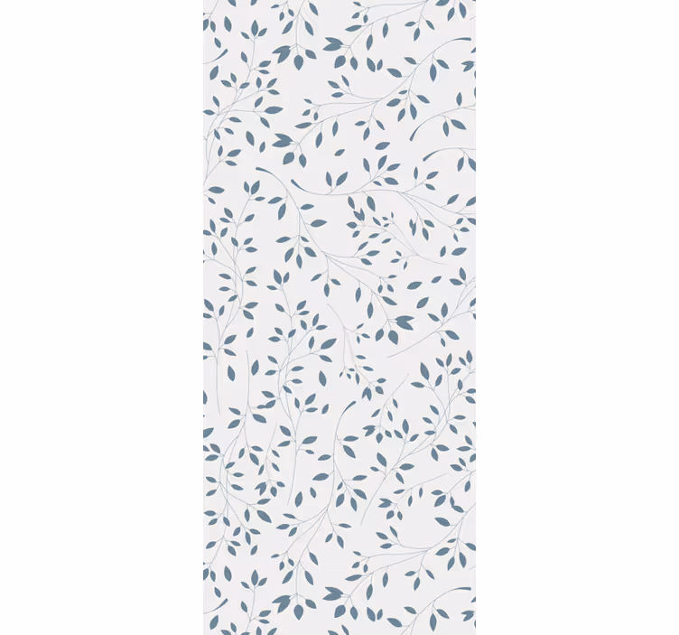 Minimalistisk vinstokke mønster tapet blade - TenStickers