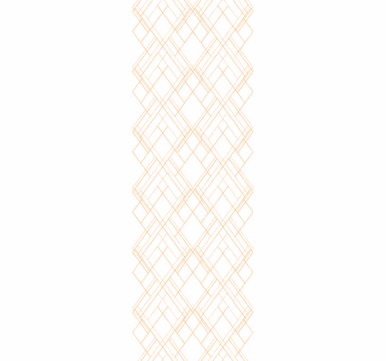 Diagonale gyldne effektlinjer geometrisk tapet - TenStickers