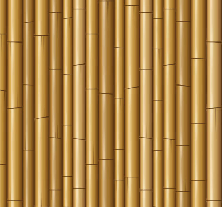 Rattan tekstur blad tapet - TenStickers