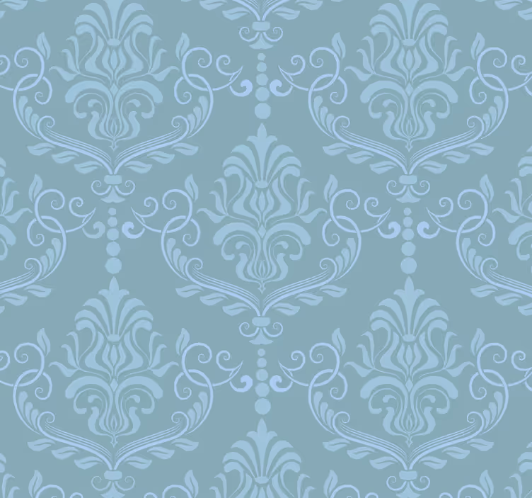 Elegant udsmykket stil barok tapet - TenStickers