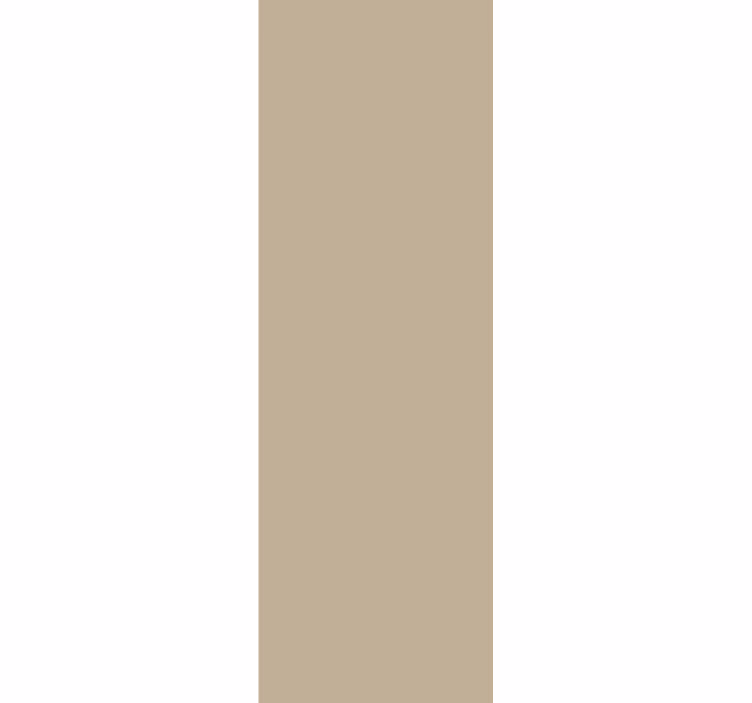 Beige beige tapet - TenStickers