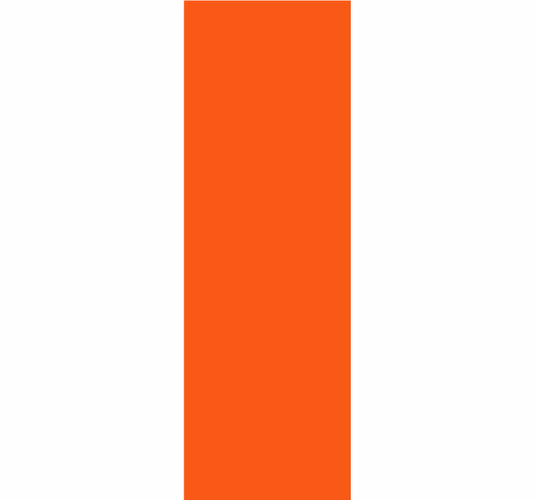 Orange orange tapet - TenStickers