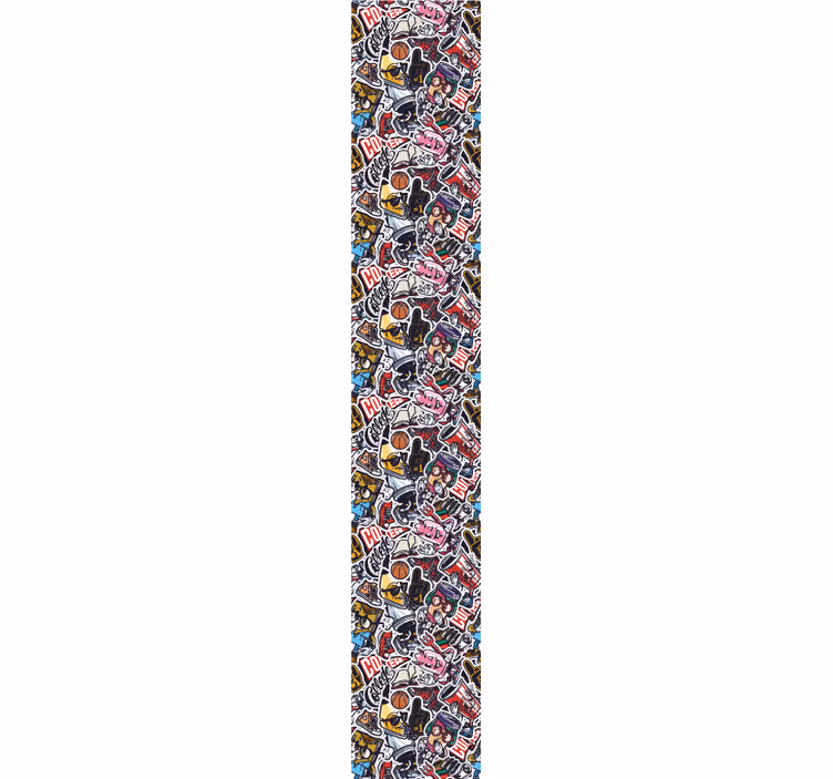 Urban mærkatbombe kunsttapet - TenStickers