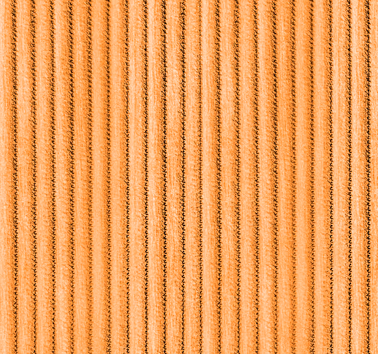Orange stof tapet i stuen - TenStickers