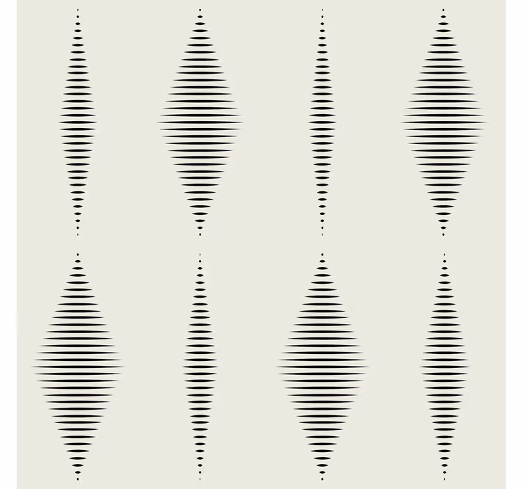 Rabaul ikat geometrisk tapet - TenStickers