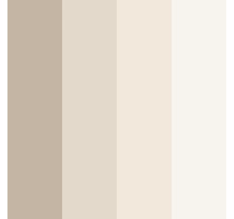 Beige nuancer Vertikal tapet - TenStickers