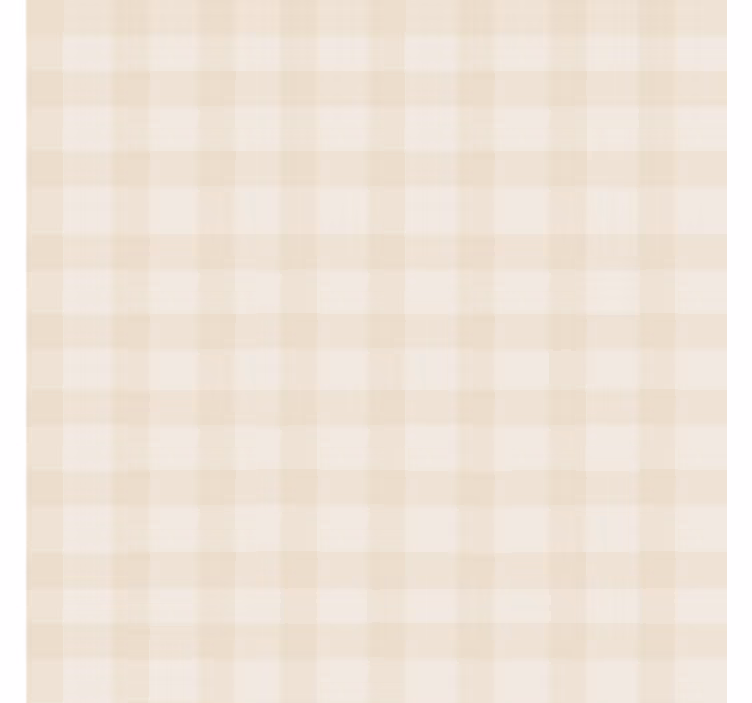 Beige mønster tapet med firkanter - TenStickers