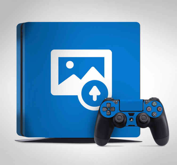 Personlig PS4 sticker
