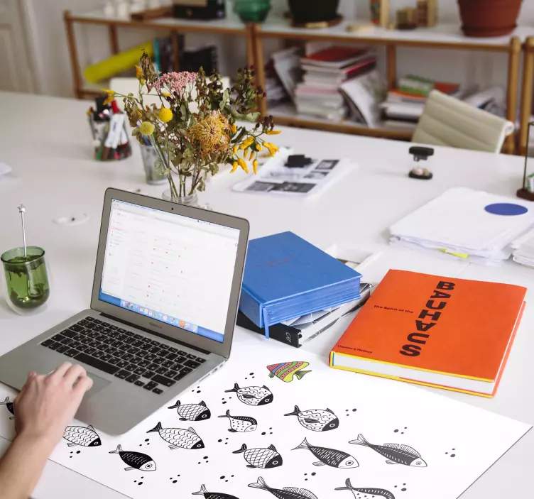 Modstrøm fisk musematte - TenStickers