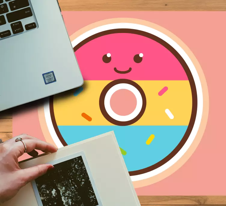 Dunnut design til børn anime musemåtte - TenStickers