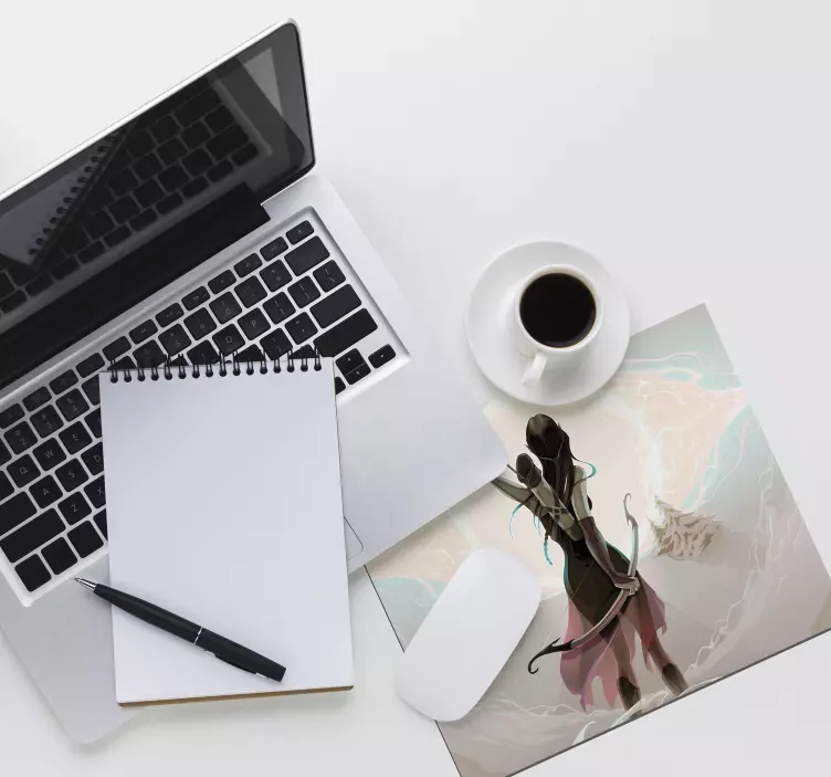 Elfa anime vinyl musemåtte - TenStickers