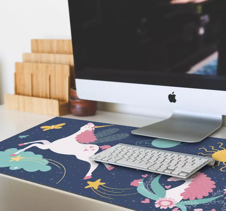 Enhjørninger original musematte - TenStickers