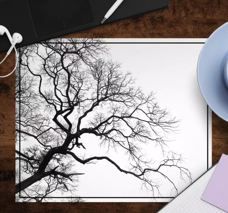 Enkelt træ gren brud flere musemåtter - TenStickers