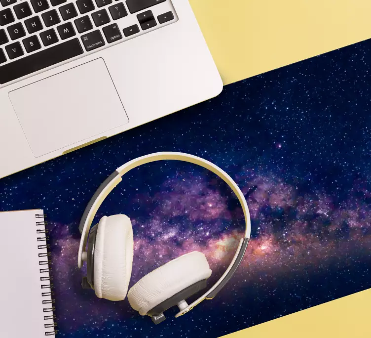 Mælkevej og stjernehimmel gaming musemåtte - TenStickers