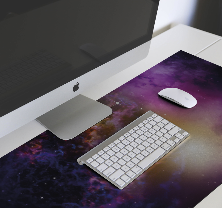 Nebulosa gaming musemåtte - TenStickers