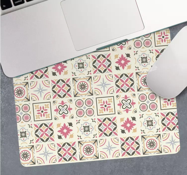 "nicolle" collage original musemåtte - TenStickers