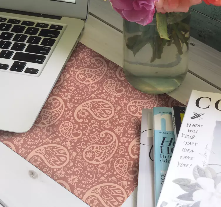 Paisley mønster musematte - TenStickers