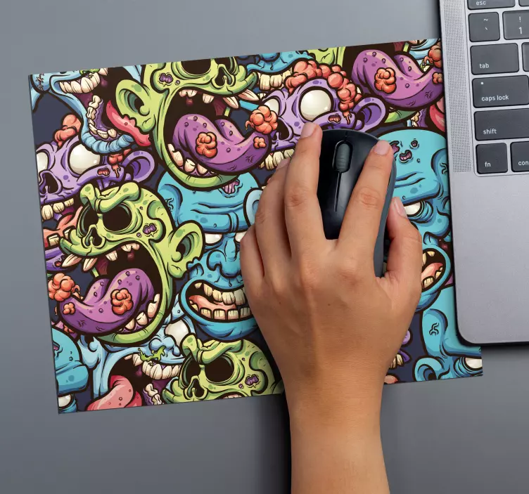 Originale zombier gaming musemåtte - TenStickers