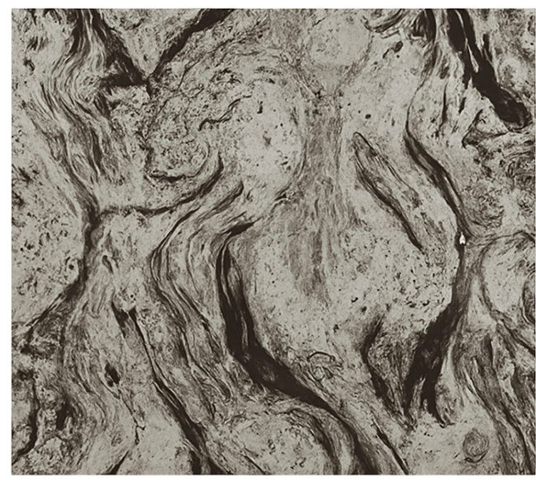 Mørk marmor tekstur rullegardin til badeværelse - TenStickers