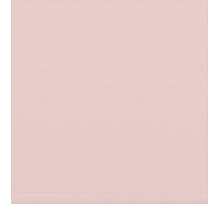 Ensfarvet motiv lyserøde rullegardiner - TenStickers