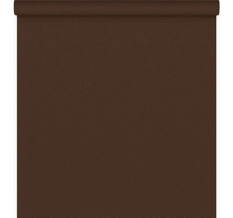 Mørkebrun monokrom rullegardiner til stue - TenStickers