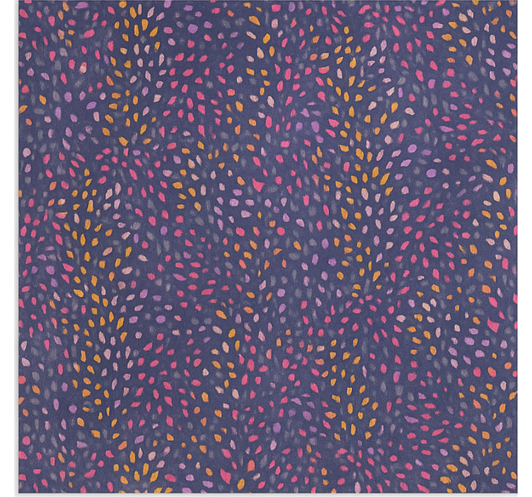 Abstrakt blomstermønster master bedroom rullegardin - TenStickers