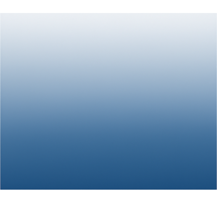 Hvid til mørkeblå rullegardin teenager - TenStickers