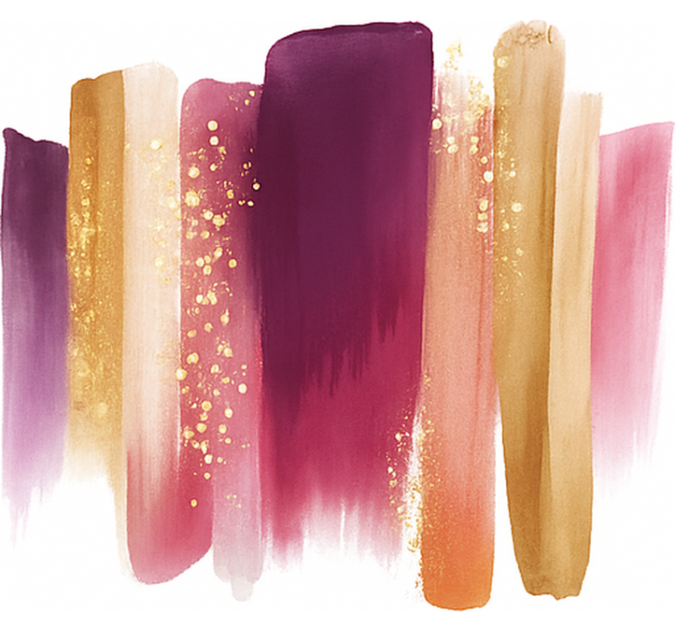 Abstrakte streger rullegardin teenager - TenStickers