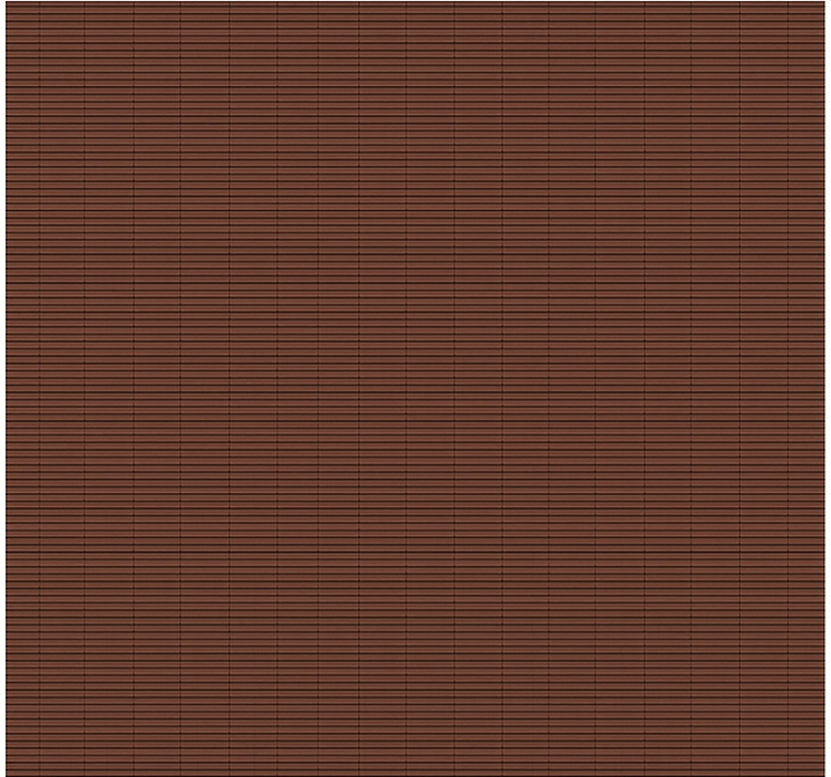 Chokoladebrun bambuseffekt spisestue rullegardiner - TenStickers