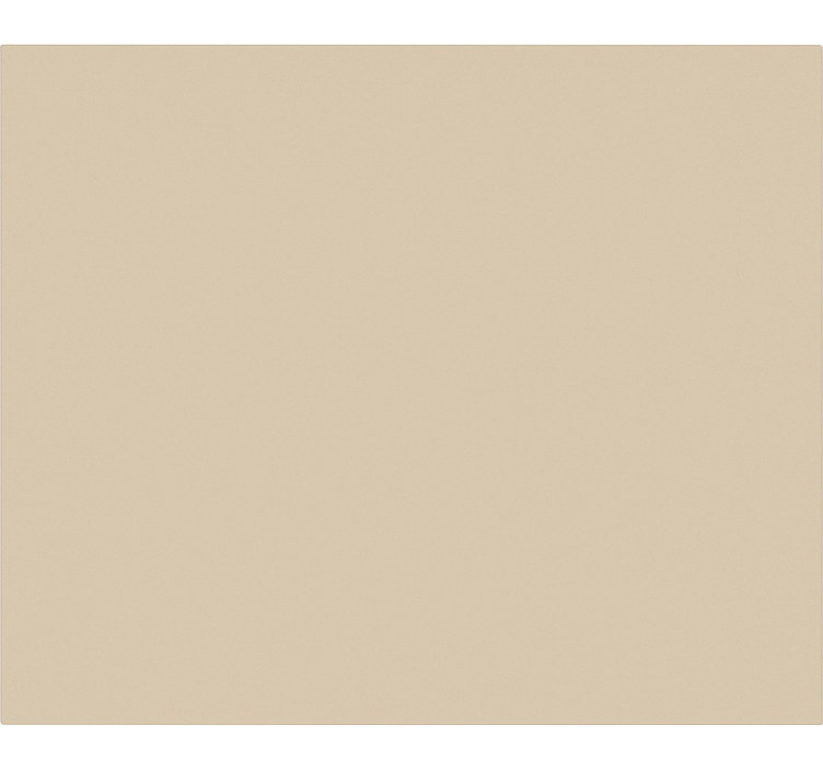 Baby beige ensfarvet rullegardin til spisestue - TenStickers