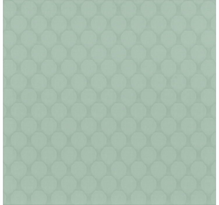 Mintgrønne diamanter rullegardin til spisestue - TenStickers