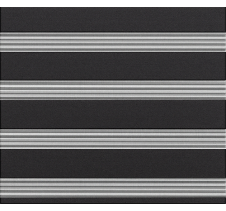 Kontor rullegardin trendy sort solbeskyttelse - TenStickers