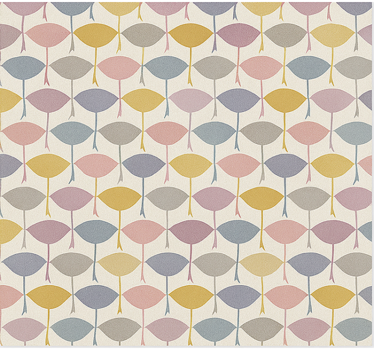 Skandinaviske rullegardiner farverige kolibrier - TenStickers