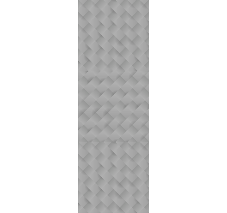 Rullegardiner til hjemmekontor grå firkantet mønster - TenStickers