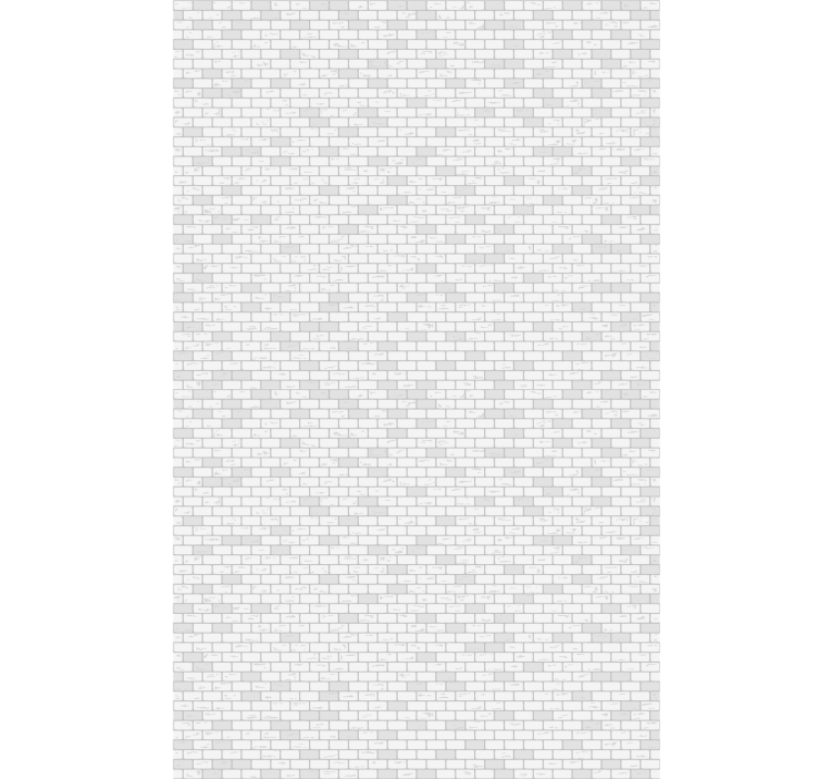 Rullegardin køkken elegant murstensmønster - TenStickers