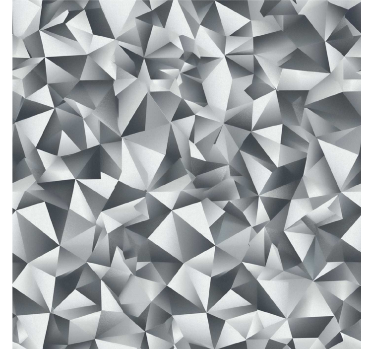 Moderne rullegardiner grå diamanter - TenStickers