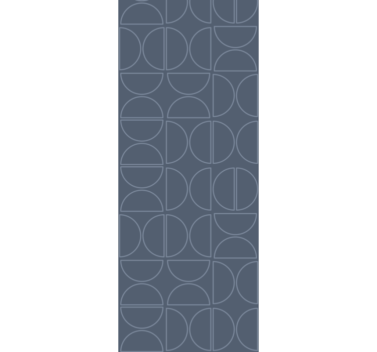 Moderne rullegardiner med geometrisk gråt mønster - TenStickers