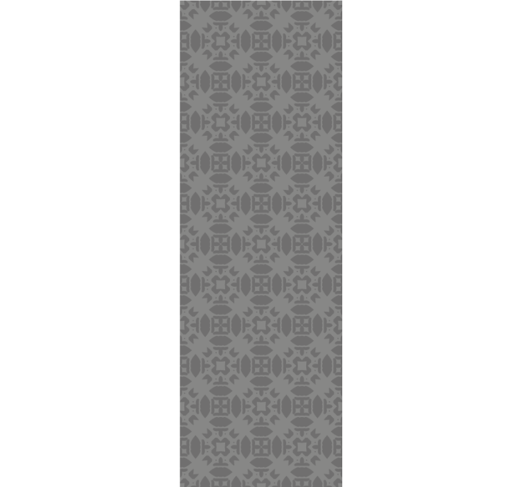 Moderne rullegardiner i rustik geometrisk stil - TenStickers