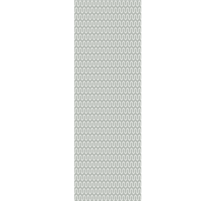 Moderne rullegardiner mintgrøn geometrisk mønster - TenStickers