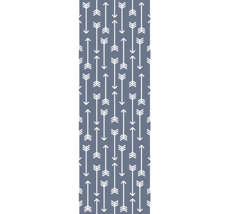 Moderne rullegardiner med minimalistiske pilstriber - TenStickers