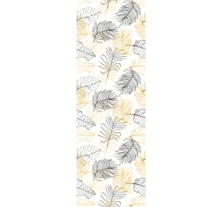 Moderne rullegardiner escapade palm blade - TenStickers
