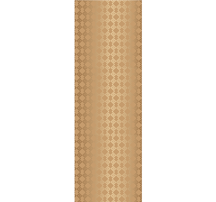 Moderne rullegardiner i eklektisk art deco guld - TenStickers
