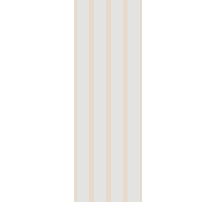 Moderne rullegardiner grå og beige striber - TenStickers