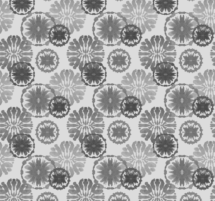 Moderne rullegardiner i gråmalet illusion - TenStickers