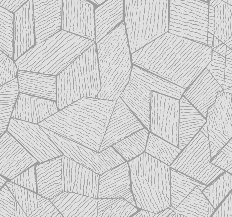 Grå rullegardin med afrikansk stofeffekt - TenStickers