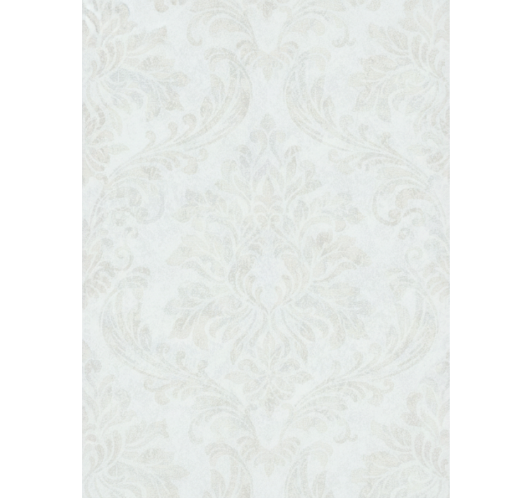 Elegante rullegardiner med damask blomstermønster - TenStickers